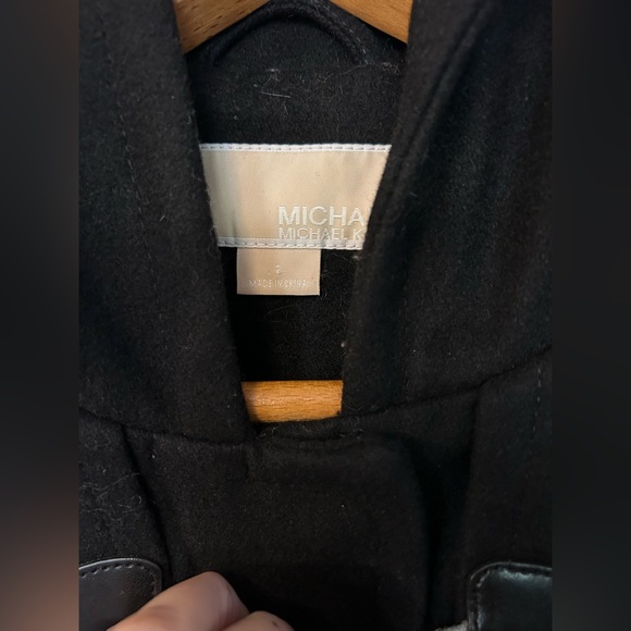 Michael Kors Black Pea Coat - Picture 7 of 9